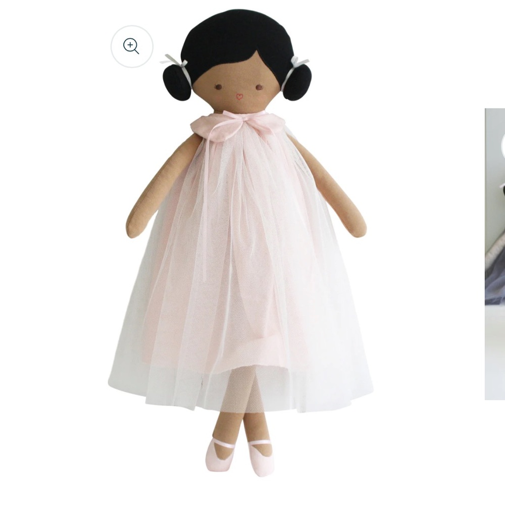 Alimrose Lulu doll pink Ballerina 18 inches